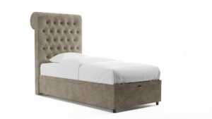 Single Iris Divan Ottoman Bed