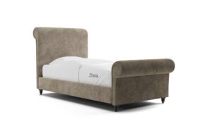 Single Emelia Sleigh Bed Frame