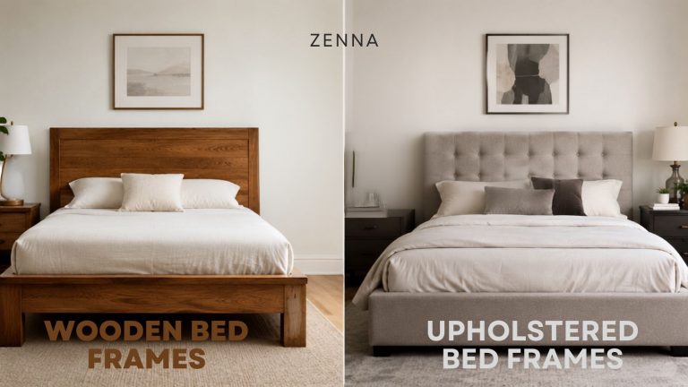 wooden vs upholstered bed frames