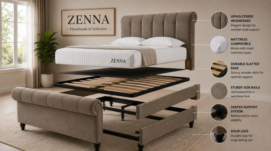 Discover what sleigh bed is and its features
