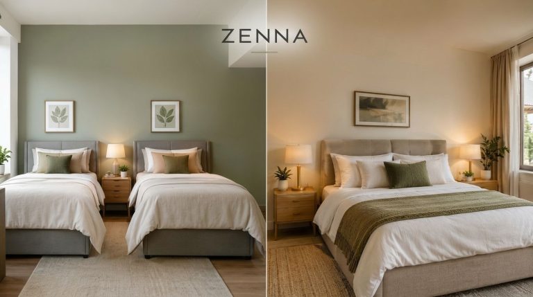 two singles or one double size bed guide for adult bedroom sharing